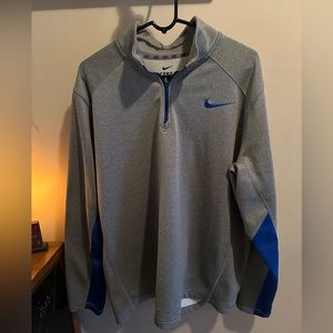 Men’s Nike Therma-Fit, Gray/Blue, XL